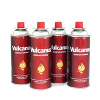 Vulcanus Gas-1 Butane Gas Cartridge Fuel Canister Camping Stoves (4-Pack)