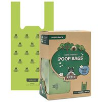Pogi's Poop Bags - 300 Dog Poop Bags with Easy-Tie Handles - Scented, Leak-Proof, Earth-Friendly Poop Bags for Dogs