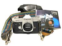 Canon FTb QL SLR manual focus film camera body only; no lens