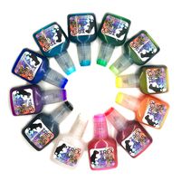 T-Rex Inks Alcohol Ink Set of 12 Jumbo Sized Bottles (.67oz / 20ml) with 11 Vibrant Colors & 1 Clear Blender for Alcohol Ink Art & Epoxy Resin Painting!