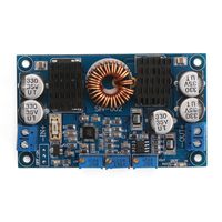 DROK DC-DC Buck Boost Converter Module Power Supply 80W 12V 24V Voltage Regulator Input 5-32V Output 1-30V 10A Adjustable Volt Transformer Board