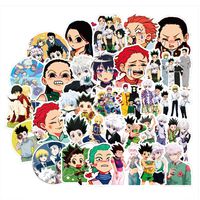 50Pcs Cartoon Anime Hunter X Hunter Waterproof Stickers for Water Bottle Laptop Car Motorcycle Bicycle Bike Skateboard Luggage Baggage Box Guitar JKT