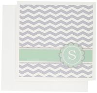 3dRose Set of 12 Greeting Cards, Letter S Monogram (gc_154238_2)