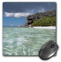 3dRose LLC 8 x 8 x 0.25 Inches Mouse Pad, Pajaros Beach in Mona isl and, Puerto Rico, Caribbean-Ca27 Mpr0060 - Maresa Pryor (mp_74500_1)