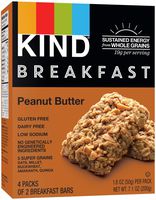KIND Breakfast Bar Peanut Butter - 4 CT