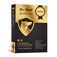 Dr. Wolf - Internet Security - Anti Virus Premium (3PC + 3 Android)