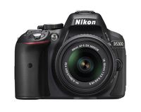 Nikon D5300 DX-format Digital SLR Kit w/ 18-55mm VR II and 55-300mm VR Lens Kit (Black)