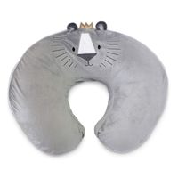 Boppy Luxe Nursing Pillow & Positioner, Gray Royal Lion
