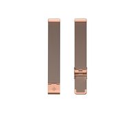 Fitbit Inspire HR & Inspire Accessory Band, Stainless Steel Mesh, Official Fitbit Product,  Rose Gold, One Size