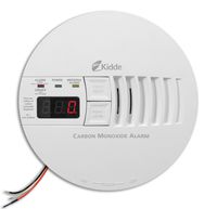 Kidde AC Hardwired Operated Carbon Monoxide Detector Alarm with Digital Display | Model KN-COP-IC