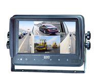 BOYO VTM7003QMA - 7" LED Quad Split-Screen 4CH Monitor with Built-in Speaker, Touchscreen Controls and Waterproof
