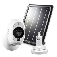 Swann Smart Security Camera Kit: 1080p Full HD Wireless Security Camera with Solar Panel & Outdoor Mounting Stand