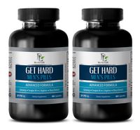 Testosterone Booster Healthy Body - GET Hard - Mens Pills - Advanced Formula - tongkat Herbs ali - 2 Bottles (120 Capsules)