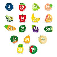 Pearhead Pregnancy Stickers