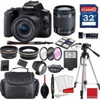 Canon EOS 250D / Rebel SL3 DSLR Camera with 18-55mm f/4-5.6 STM + Professional Accessory Bundle