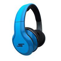 STREET by 50 Cent Wired Over-Ear Headphones - Blue by SMS Audio (Discontinued by Manufacturer)
