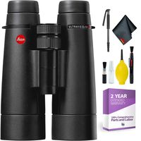 Leica 8 x 50 Ultravid HD-Plus Binocular + Cleaning Kit Essential Accessories Bundle