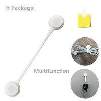 6 Pacakge Strong Magnetic Twist Ties, Cable Organizer for Cable Management, Hanging & Holding Stuff, Fidgeting,