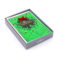 Hallmark Boxed Christmas Cards (Christmas Wreath, 12 Christmas Cards and 13 Envelopes)