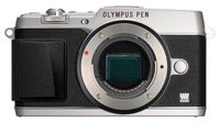 Olympus E-P5 16.1 MP Mirrorless Digital Camera with 3-Inch LCD- Body Only (Silver with Black Trim)