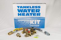 Dormont LFTV75KIT24NW Tankless Water Heater Connection Kit, brass