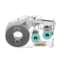 Panduit H000X044H1C P1 Cassette Continuous Heatshrink Tubing Label, Polyolefin, White