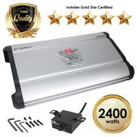 SoundXtreme ST-2400.5 Five Channel Amplifier 2 Ohm Stable 2400W w/ Remote Subwoofer Level Control