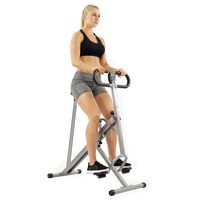 Sunny Health & Fitness Squat Assist Row-N-Ride Trainer for Squat Exercise and Glutes Workout