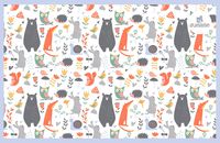 Super Sticky Disposable Placemats - 60 Count - for Baby or Toddler - BPA Free - Kids 4 Sided Stick On Placemats - 3 Bags of 20...