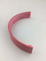 Replacement Top Headband Pad Cushions Repair Parts for Beats Solo (1st Gen) Solo HD Wired Over Ear Headphone (Red)