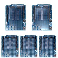 Alloet 5Pcs Mini Breadboard Prototyping Prototype Shield ProtoShield for Arduino UNO