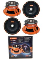 (4) Cadence XM68MBi 6.5 Inch 800W Midrange Loud Speaker Bullet 8 Ohm Car Audio