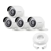 Samsung Wisenet SDC-89440BB-4PK - 4MP Weatherproof Bullet Camera (4-Pack) Compatible with SDH-C85100BF