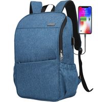 Laptop Backpack Bookbag School Backpack with USB Charging Port Anti-Theft[Water Resistant] Work College Business Travel Computer Backpack for Men Women Fits up to 16" Notebook