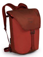 Osprey Packs Transporter Flap Laptop Backpack, Ruffian Red
