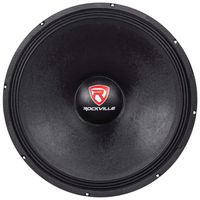 Rockville RVW1800P4 1800w Raw DJ Subwoofer 4 Ohm Sub Woofer 107OZ Magnet, 18"