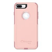 OtterBox COMMUTER SERIES Case for  iPhone 8 Plus & iPhone 7 Plus (ONLY) - Retail Packaging - BALLET WAY (PINK SALT/BLUSH)