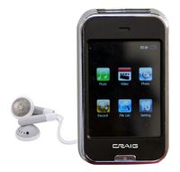 Craig Electronics CMP628E 2GB MP3 Plus Video Player with 2.4-Inch Screen
