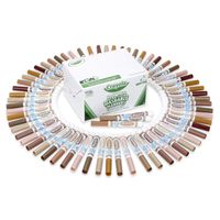 Crayola Multicultural Marker Classpack, Ultra Clean Washable Markers, Broad Line, 80 Count