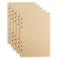 Paper Junkie Lined Filler Paper (6 Hole Punch, 5.5 × 8.5 in, A5, 250 Sheets)