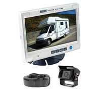 Rearview Backup Camera System Complete with 7-inch Color Monitor, Weather Proof Camera, 65-ft Harness.