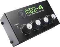 Mackie Mixer Accessory, 1-ch x 4 headphones (HM-4)