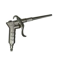 Garage Ready Air Blow Gun - Professional Series with Variable Air Flow Trigger - Heavy Duty 4 Inch Nozzle and 1/4" Industrial Type D Air Compressor Quick Connect