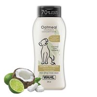 Wahl Dry Skin & Itch Relief Pet Shampoo for Dogs - Oatmeal Formula with Coconut Lime Verbena & 100% Natural Ingredients - 24 Oz