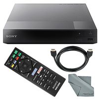 Sony BDP-S6700 3D Smart Blu-Ray Disc Player with 4K Upscaling and Tmvel HDMI Cable + Remote