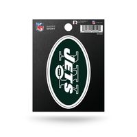 Rico Industries NFL New York Jets Die Cut Team Logo Short Sport Sticker