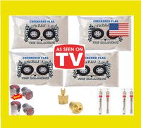 Checkered Flag Tire Beads Tire Balance Beads 4-8oz Tire Balancing Beads Kit, 33x12.50r15 33x12.50r16 33x12.50r17 33x13.5r15 33x13.50r16 33x13.5r17