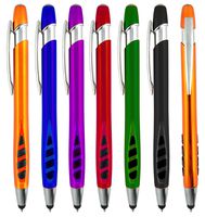 Stylus Pens - 2 in 1 Touch Screen & Writing Pen, Sensitive Stylus Tip - For Your iPad, iPhone, Samsung Galaxy & More - Assorted Colors, 7 Pack