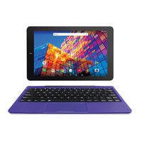 RCA 10 Inch Fast Quad Core Tablet with Keyboard Touchscreen WiFi 16G Storage Android 7.0 New Gift Box (Purple)