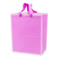 Hallmark 9" Medium Gift Bag (Pink-on-Pink Duotone) for Birthdays, Baby Showers, Bridal Showers, Valentines Day, Sweetest Day or Any Occasion